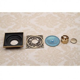 Drains, 1pc Removable Antique Brass Drain
