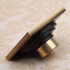 Drains, 1pc Removable Antique Brass Drain