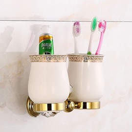 Toothbrush Holder, 1pc High Quality Modern Metal Toothbrush Holder Wall Mounted