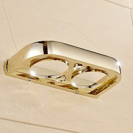 Toothbrush Holder, 1 pc Modern Copper Toothbrush Holder Bathroom