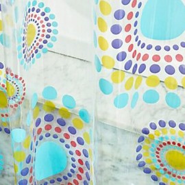 Shower Curtains, 1pc Shower Curtains Modern PEVA Bathroom