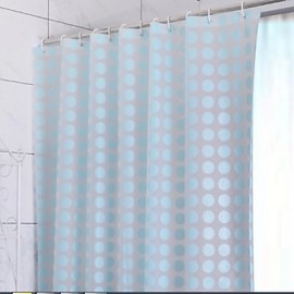 Shower Curtains, 1pc Shower Curtains Modern PEVA Bathroom