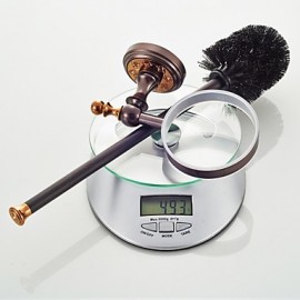 Toilet Brush Holder, 1 pc Neoclassical Brass Toilet Brush Holder Bathroom
