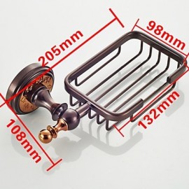 Soap Dishes, 1 pc Neoclassical Brass Soap Dishes & Holders Bathroom