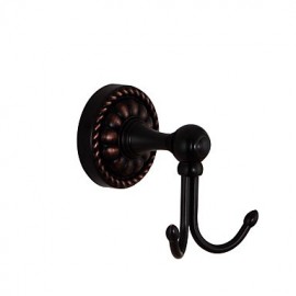 Robe Hooks, Neoclassical Hooks Brass Non Skid Floral Mini Medium Foam