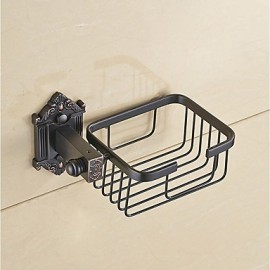 Toilet Paper Holders, 1 pc Neoclassical Zinc Alloy Soap Dishes & Holders Bathroom