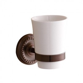 Toothbrush Holder, 1 pc Neoclassical Copper Toothbrush Holder Bathroom