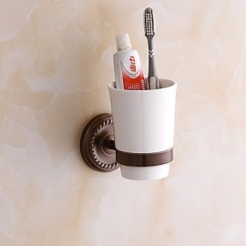 Toothbrush Holder, 1 pc Neoclassical Copper Toothbrush Holder Bathroom