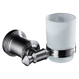 Toothbrush Holder, 1 pc Modern Stainless Steel Toothbrush Holder Bathroom