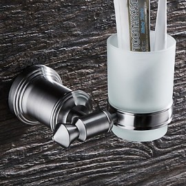 Toothbrush Holder, 1 pc Modern Stainless Steel Toothbrush Holder Bathroom