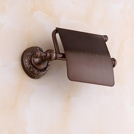 Toilet Paper Holders, 1 pc Neoclassical Brass Toilet Paper Holder Bathroom