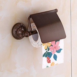 Toilet Paper Holders, 1 pc Neoclassical Brass Toilet Paper Holder Bathroom