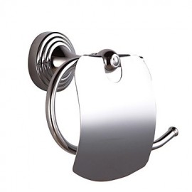 Toilet Paper Holders, 1 pc Classic Modern Silver Plated Toilet Paper Holder Bathroom
