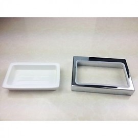 Bathroom Products, 1 pc Contemporary Zinc Alloy Soap Dishes & Holders Bathroom