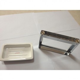 Bathroom Products, 1 pc Contemporary Zinc Alloy Soap Dishes & Holders Bathroom