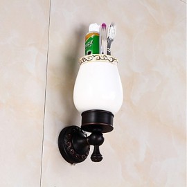 Toothbrush Holder, 1 pc High Quality Copper Toothbrush Holder Bathroom