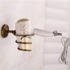 Towel Bars, 1pc High Quality Archaistic Brass Bathroom Shelf Wall Mounted