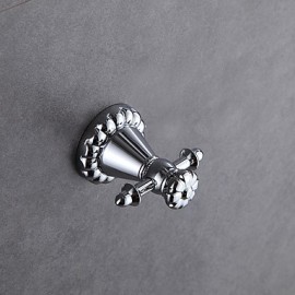 Robe Hooks, Classic Hooks Brass Non Skid Mini Semi-opaque Foam