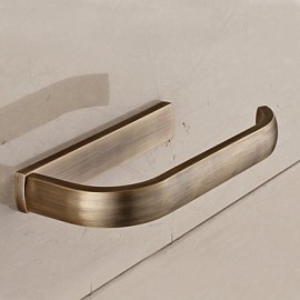 Toilet Paper Holders, 1 pc Neoclassical Brass Toilet Paper Holders Bathroom