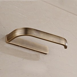 Toilet Paper Holders, 1 pc Neoclassical Brass Toilet Paper Holders Bathroom