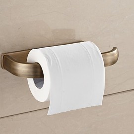 Toilet Paper Holders, 1 pc Neoclassical Brass Toilet Paper Holders Bathroom