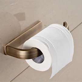 Toilet Paper Holders, 1 pc Neoclassical Brass Toilet Paper Holders Bathroom