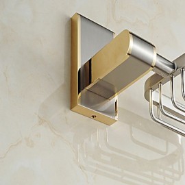 Soap Dishes, 1pc High Quality Neoclassical Metal Soap Dishes & Holders Wall Mounted