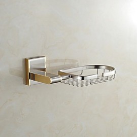 Soap Dishes, 1pc High Quality Neoclassical Metal Soap Dishes & Holders Wall Mounted