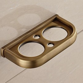 Toothbrush Holder, 1 pc Archaistic Copper Toothbrush Holder Bathroom