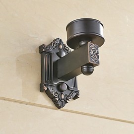 Toothbrush Holder, 1pc High Quality Vintage Metal Toothbrush Holder Wall Mounted