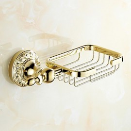 Bathroom Products, 1 pc Neoclassical Brass Soap Dishes & Holders Bathroom