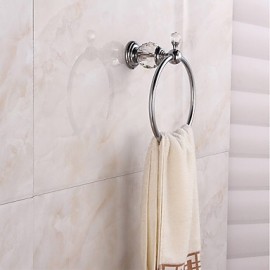 Towel Bars, 1 pc Crystal Brass Towel Racks & Holders Bathroom