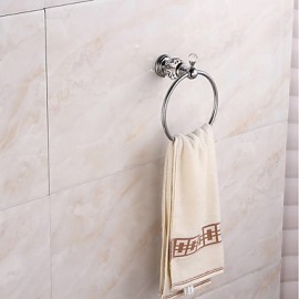 Towel Bars, 1 pc Crystal Brass Towel Racks & Holders Bathroom