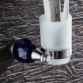 Toothbrush Holder, 1 pc Modern Stainless Steel Toothbrush Holder Bathroom