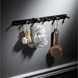 Robe Hooks, 1pc High Quality Modern Metal Robe Hook Wall Mounted