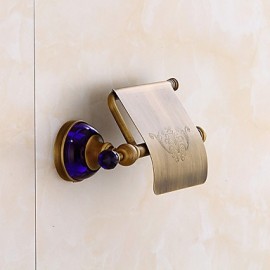 Toilet Paper Holders, 1pc High Quality Antique Brass Toilet Paper Holder Wall Mounted