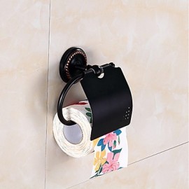 Toilet Paper Holders, 1 pc Neoclassical Brass Toilet Paper Holder Bathroom