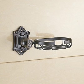 Soap Dishes, 1 pc Neoclassical Zinc Alloy Soap Dishes & Holders Bathroom