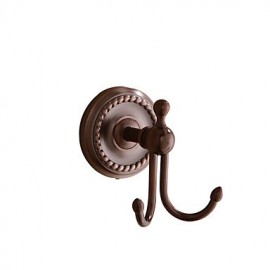 Robe Hooks, Neoclassical Hooks Brass Non Skid Print Keychain Shaped ExtraSheer Memory Foam