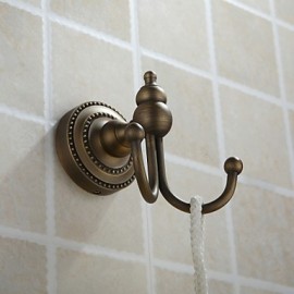 Robe Hooks, 1pc High Quality Antique Brass Robe Hook