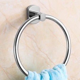 Towel Bars, Bathroom Accessories Copper Towel Ring 5 Years Guarantee Solid Construction Towel Holder Rack Towel Bar