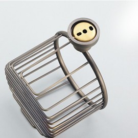 Bathroom Products, 1 pc Antique Brass Toilet Paper Holder Bathroom