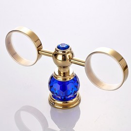 Toothbrush Holder, 1 pc Neoclassical Brass Toilet Brush Holder Bathroom