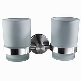 Toothbrush Holder, 1 pc Modern Stainless Steel Toothbrush Holder Bathroom