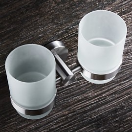 Toothbrush Holder, 1 pc Modern Stainless Steel Toothbrush Holder Bathroom