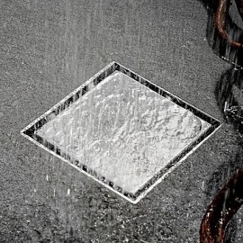 Drains, 1 pc Contemporary Brass Drain - Bathroom