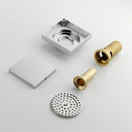Drains, 1 pc Contemporary Brass Drain - Bathroom