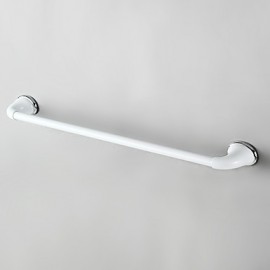 Towel Bars, 1 pc Contemporary Brass Zinc Alloy Towel Bar Bathroom