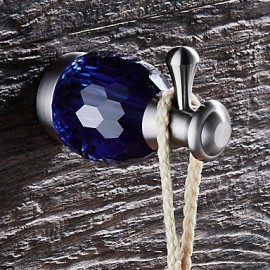 Robe Hooks, Modern Hooks Stainless steel Solid Color Cylindrical N A