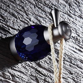 Robe Hooks, Modern Hooks Stainless steel Solid Color Cylindrical N A